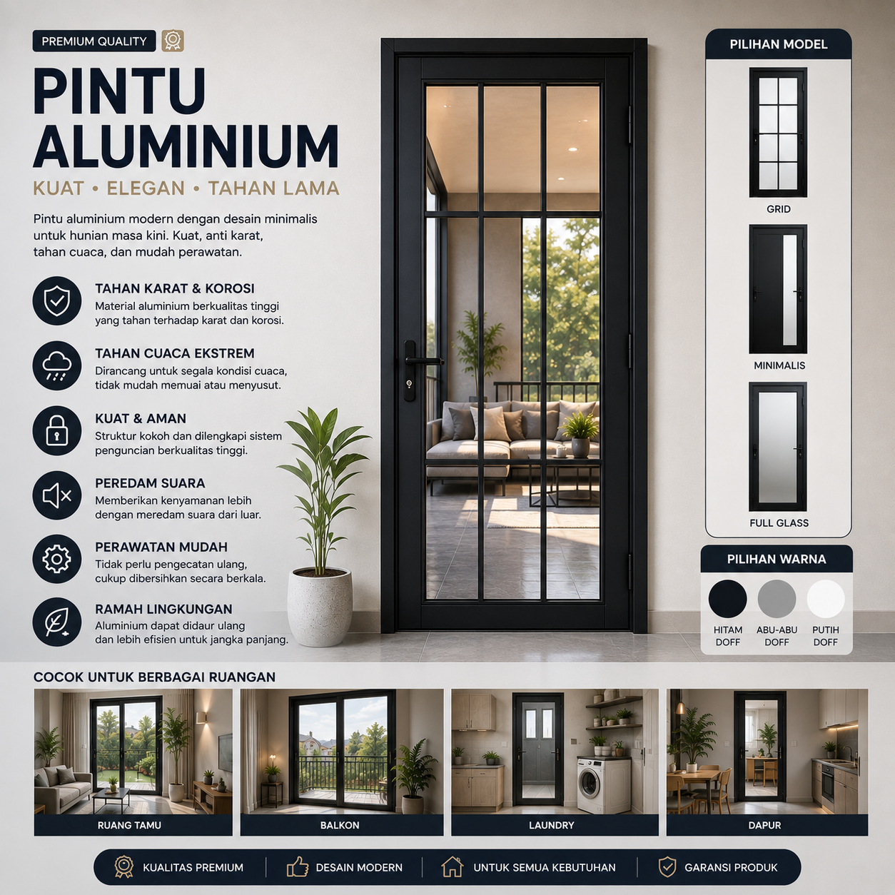 Pintu Solid Core