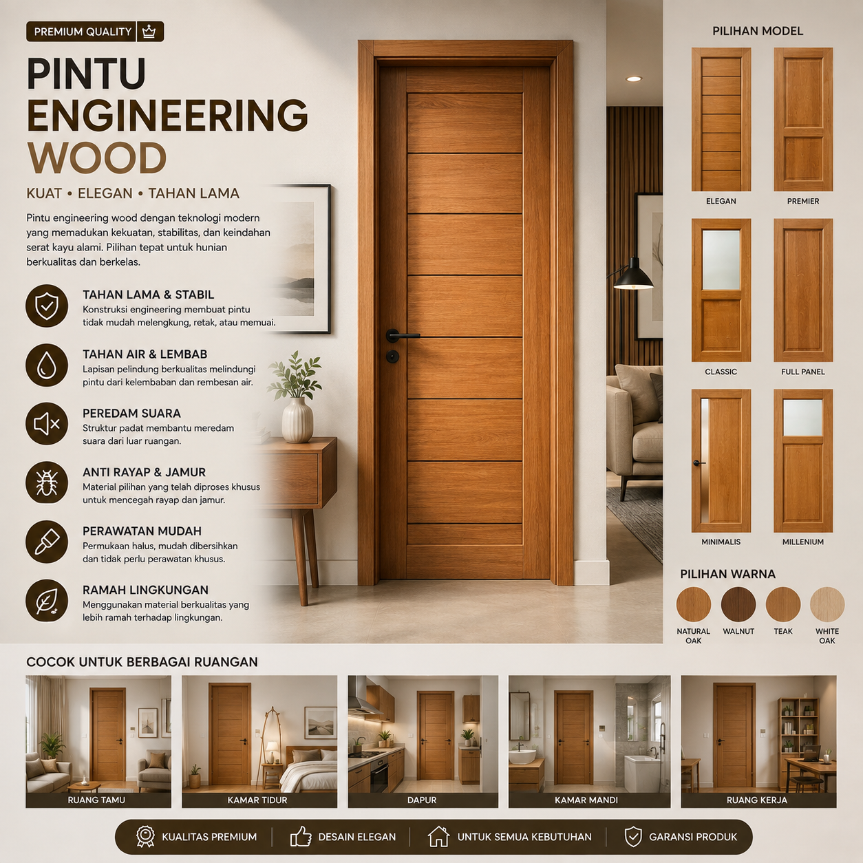 Pintu Honeycomb