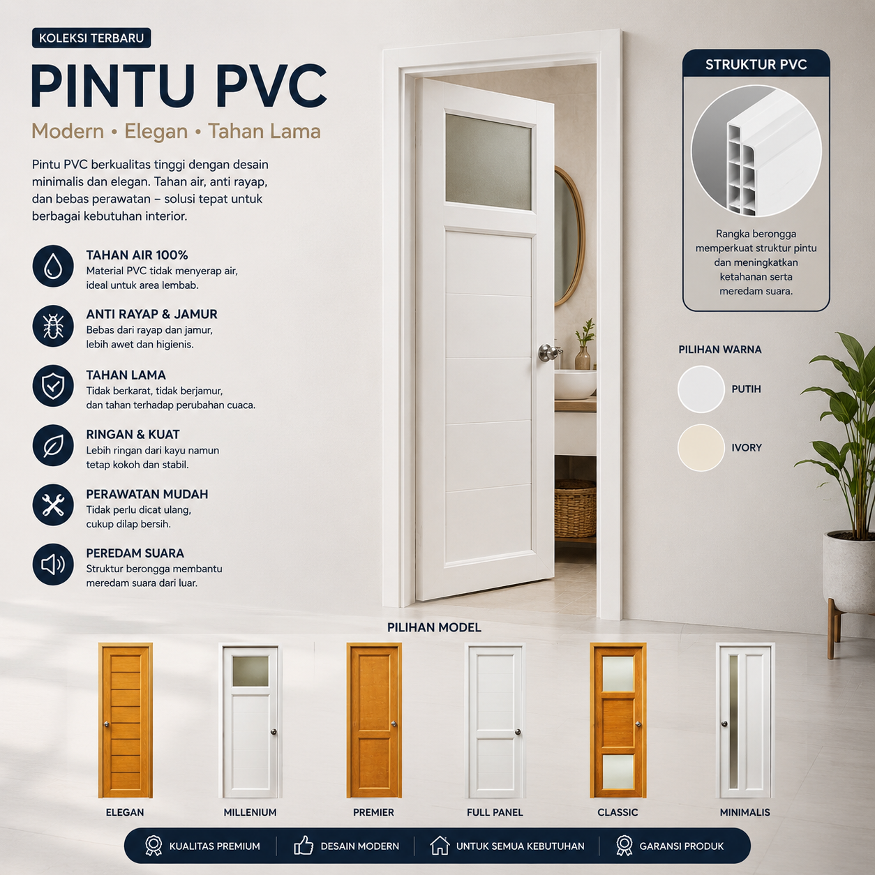 Pintu HPL Finish